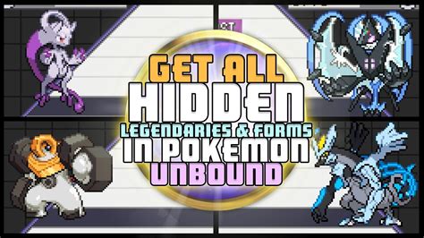 How to unlock all Hidden Legendaries and Forms in Pokemon .
